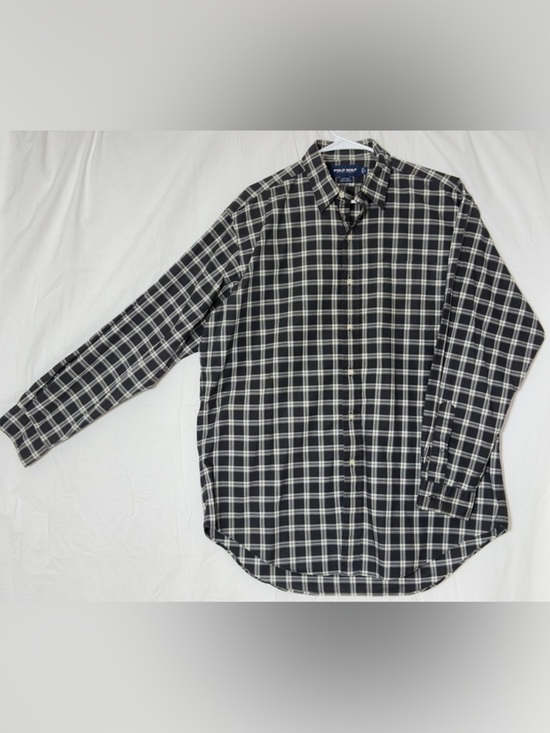 Ralph Lauren Other - Ralph Lauren Black and White Plaid Long-Sleeve Button-Down Shirt